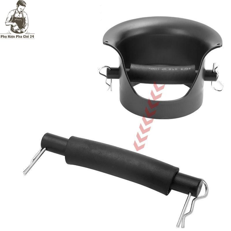 Hộp Đập Bã Cà Phê Dạng Đứng Ống Tròn Cao Knock Box