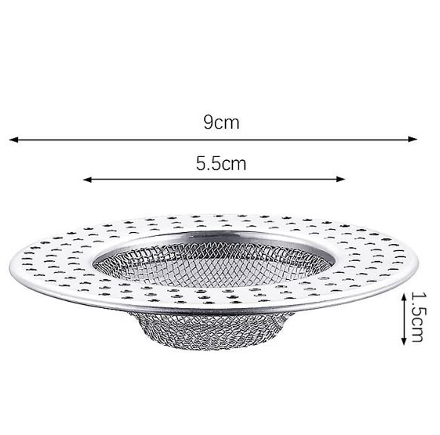 Dụng Cụ Thoát Nước Sàn Nhà Tắm, Bịt Nắp Cống Inox KUNBE, Thoát Nhanh, Chặn Tóc, Lọc Rác, Chống Tắc Hiệu Quả