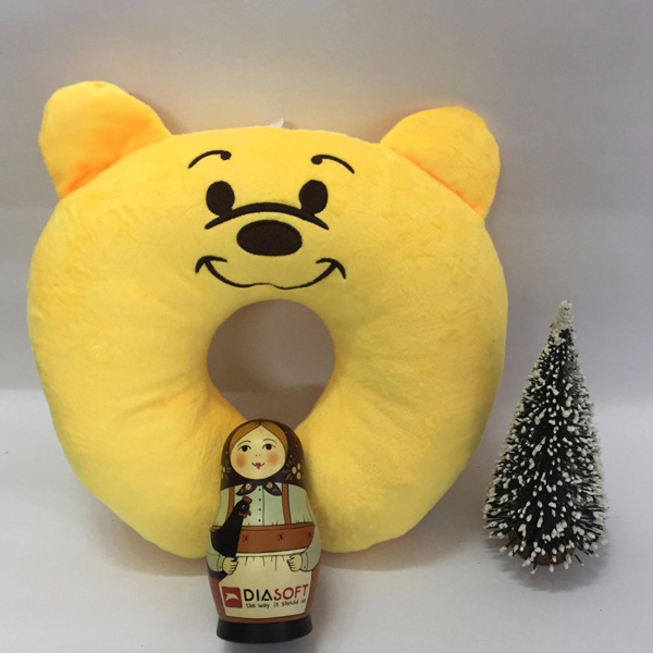 Gối Chữ U Gấu Pooh U16 (Màu Vàng)