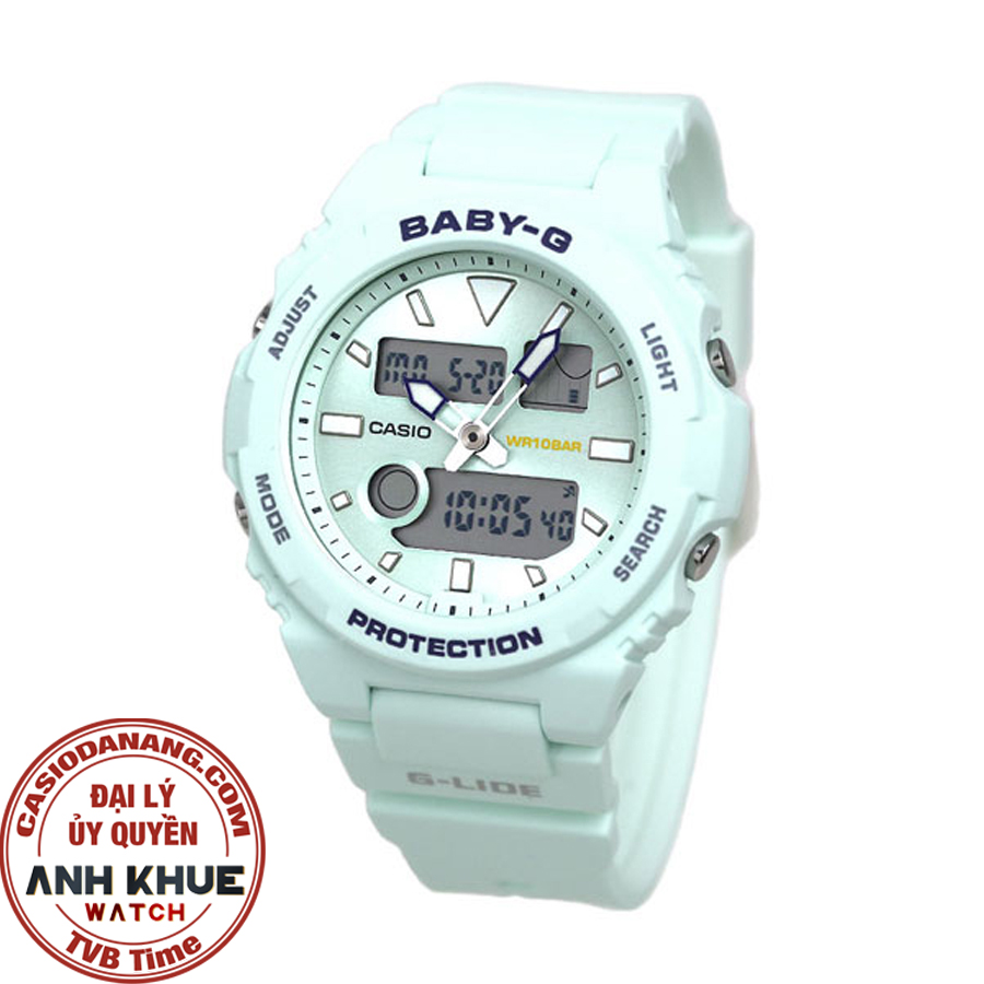 Đồng hồ nữ dây nhựa Casio Baby-G chính hãng BAX-100-3ADR