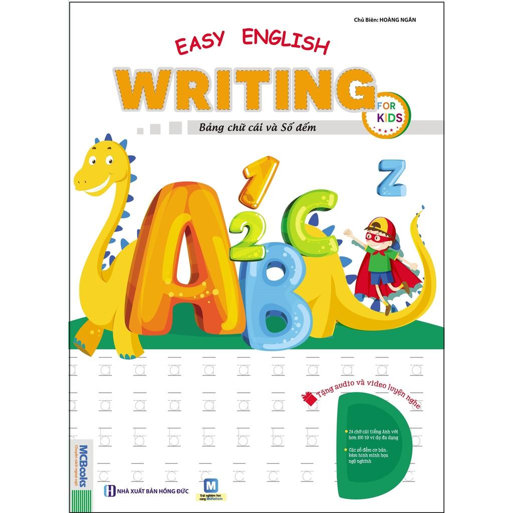 Combo 4 Cuốn Easy Writing English For Kids