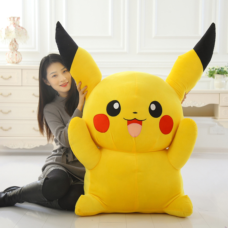 Gấu bông Pikachu dạng vuông cute, dễ thương cho bé (20cm---&gt;40cm) hàng việt nam cao cấp, an toàn cho trẻ nhỏ