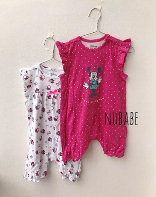 Bộ đồ bodysuit hồng cho bé gái