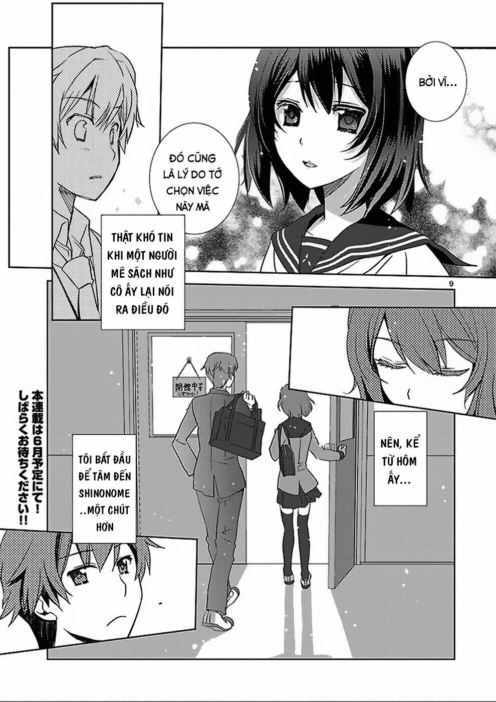shinonome yuuko wa tanpen shousetsu o aishite iru chapter 0 9
