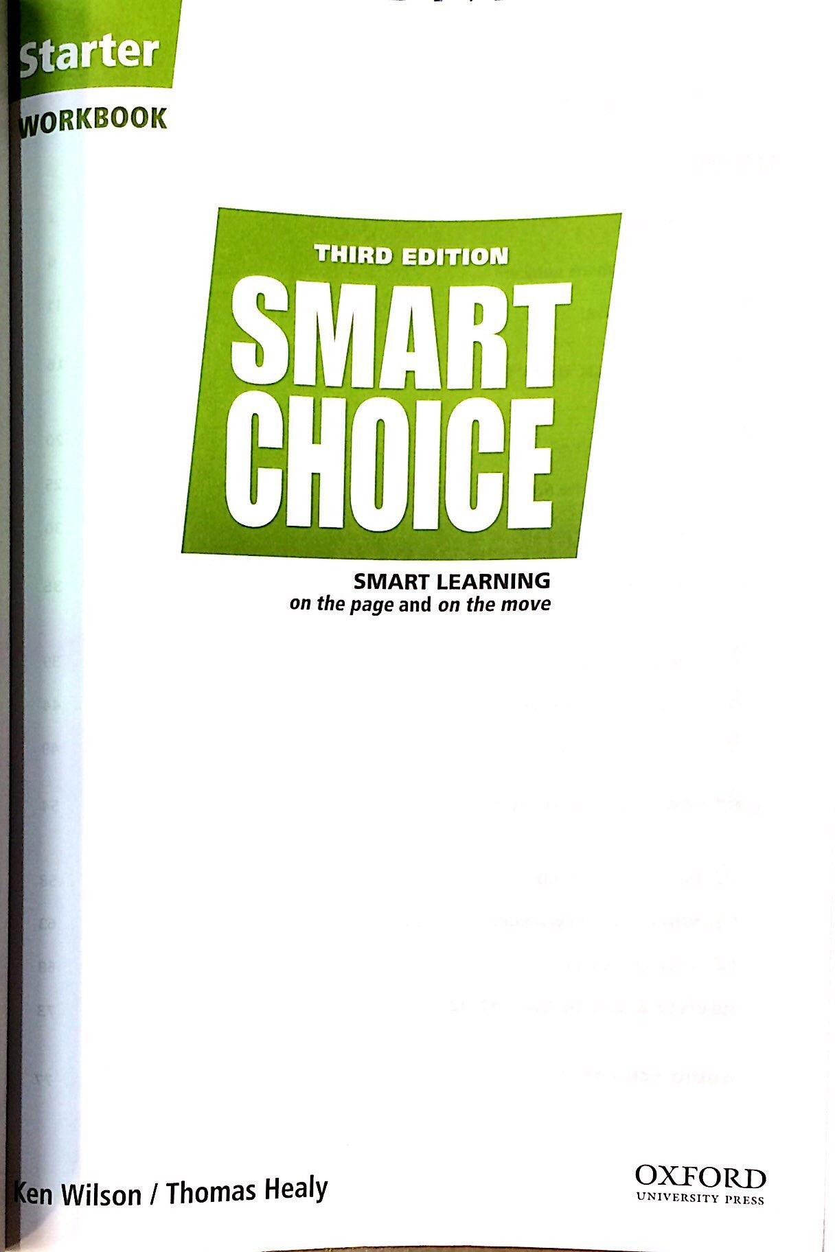 Smart Choice Starter 3E WB with acess to digital download centre