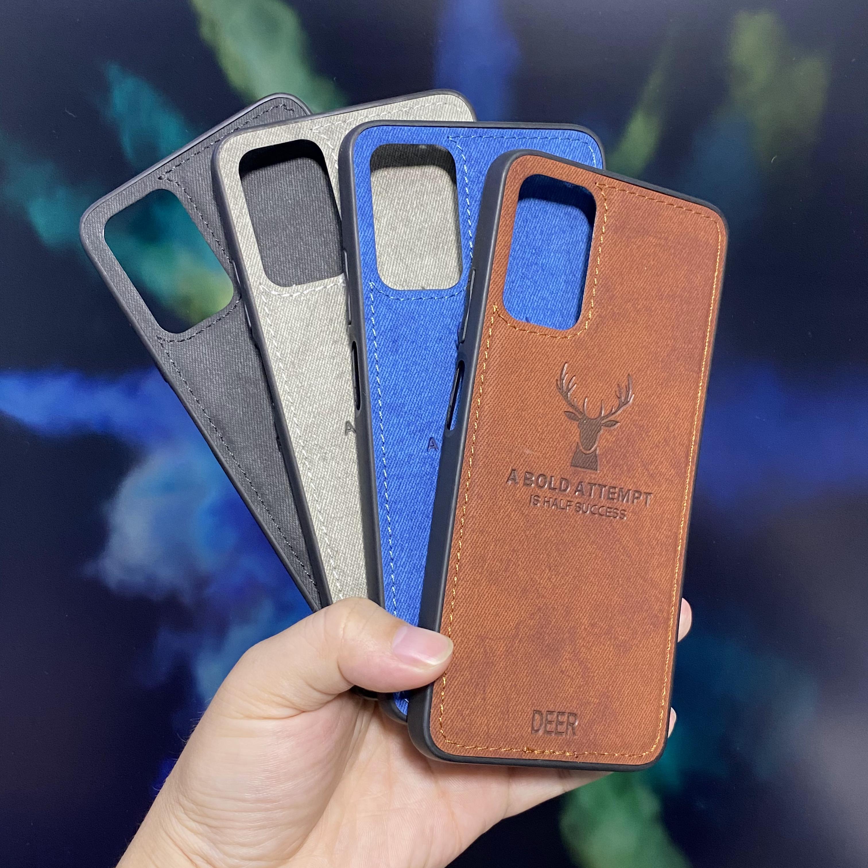 Ốp lưng cho Xiaomi Redmi 9T - Redmi Note 9 4G giả da con hươu