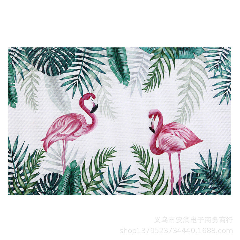 FLAMINGO Khăn lót bàn ăn hac hồng 7107