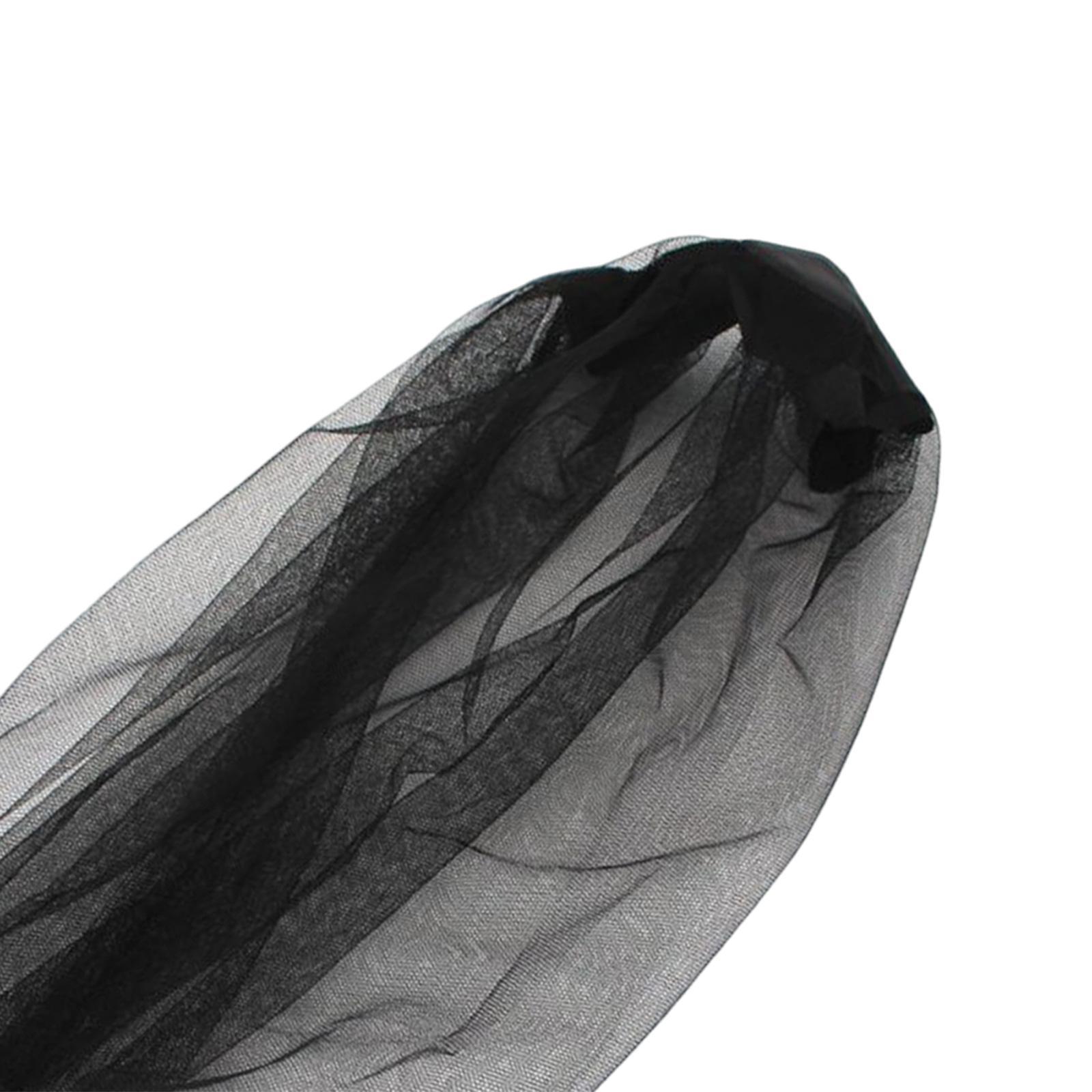 Head Net Face Neck Fly Netting Hood with Extra Fine Holes Soft Durable Breathable Face Cover for Camping, Hiking, Adventure, Fishing