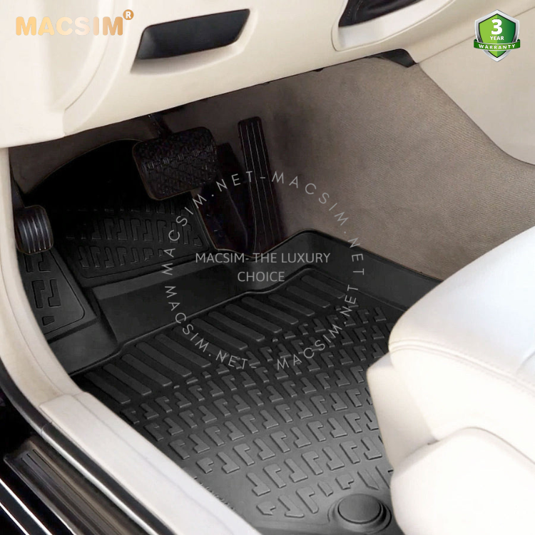 Thảm lót sàn ô tô nhựa TPU Silicon Isuzu D-Max 2019- Nhãn hiệu Macsim