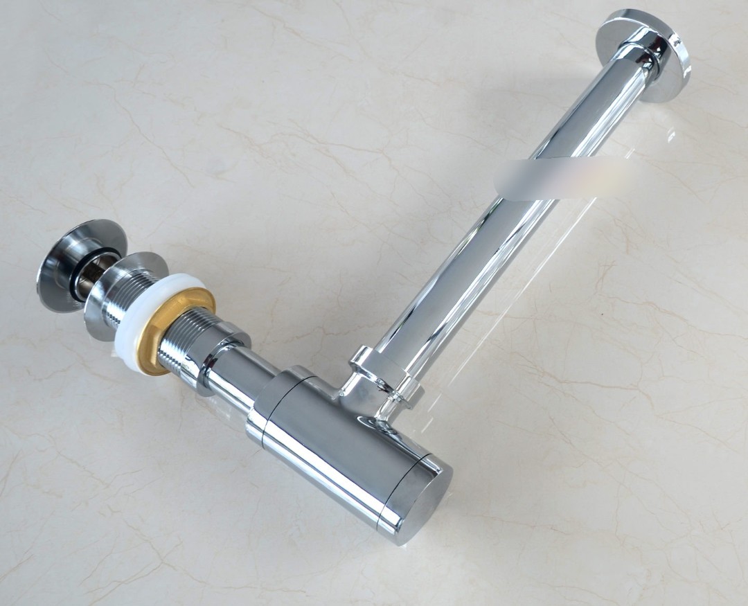 BỘ XI PHÔNG LAVABO KÍN XẢ NHẤN HT119-C