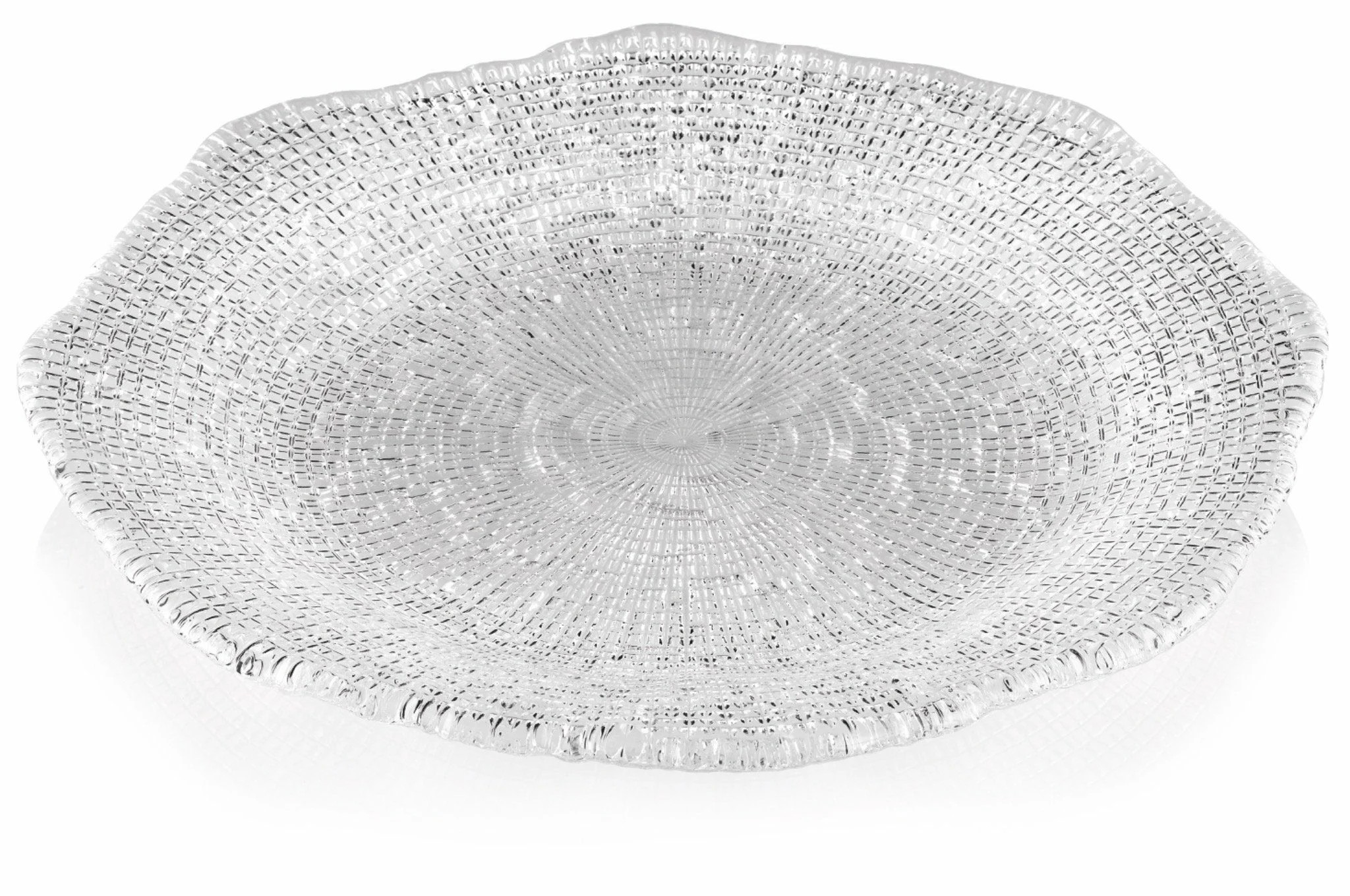 Đĩa sâu lòng IVV Diamante trắng 18cm Italia Hàng chính hãng