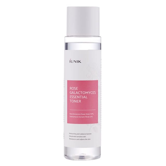 Nước cân bằng  IUNIK Rose Galactomyces Essential Toner 200ml