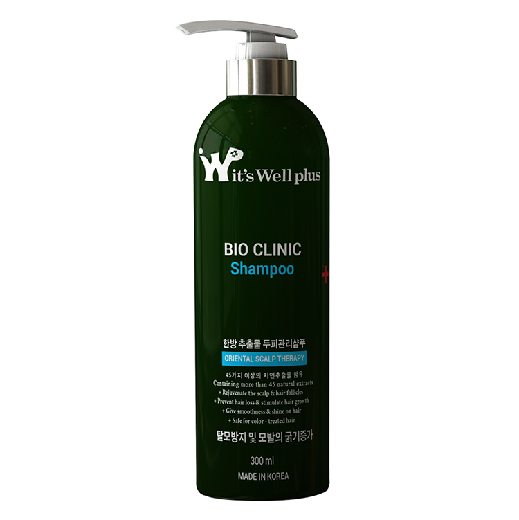 Dầu Gội Ngăn Rụng Tóc Và Hỗ Trợ Mọc Tóc It'S Well Plus Bio Clinic Shampoo 300ml