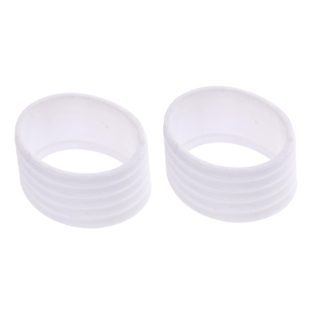 4-7pack 2 Pieces Badminton Tennis Racket Handle Fix Ring Protector Band Overgrip
