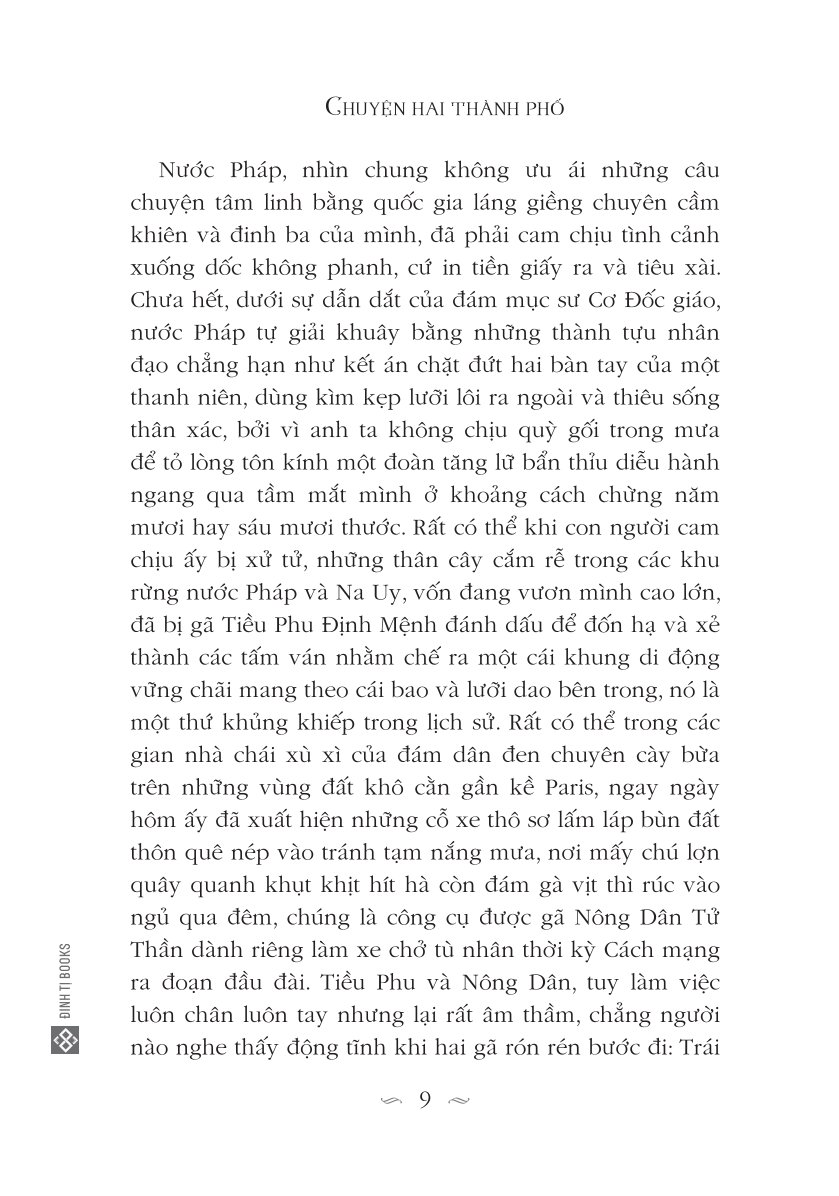 Sách Chuyện Hai Thành Phố
