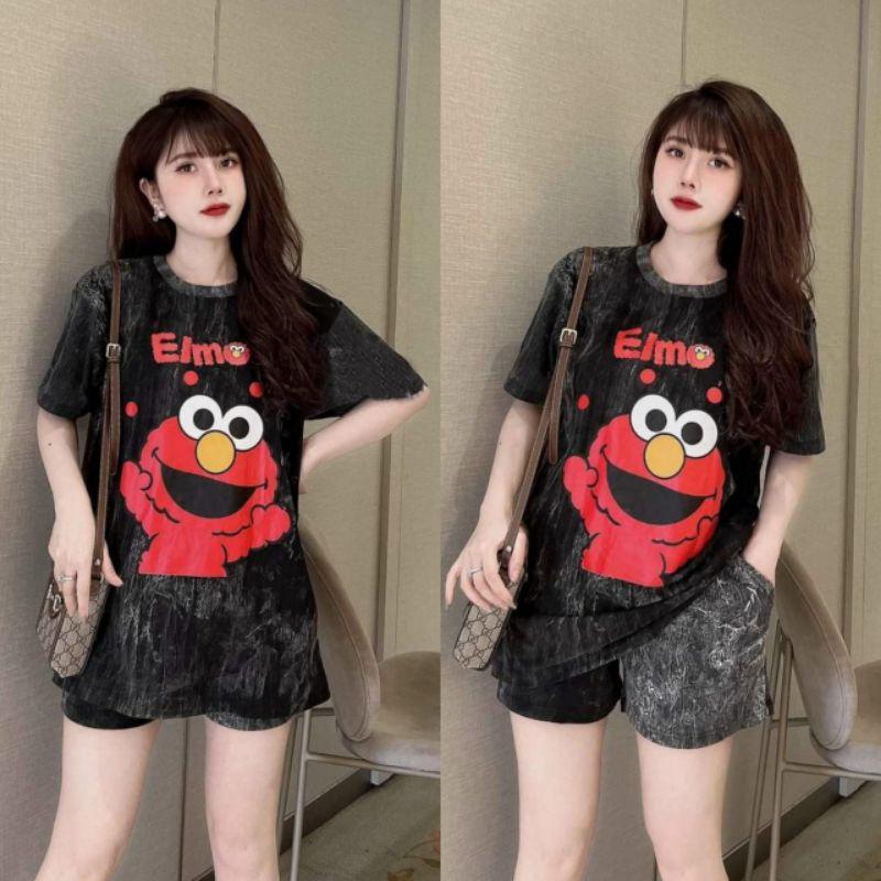 SÉT BỘ THỂ THAO FORM RỘNG PHỐI HỌA TIẾT