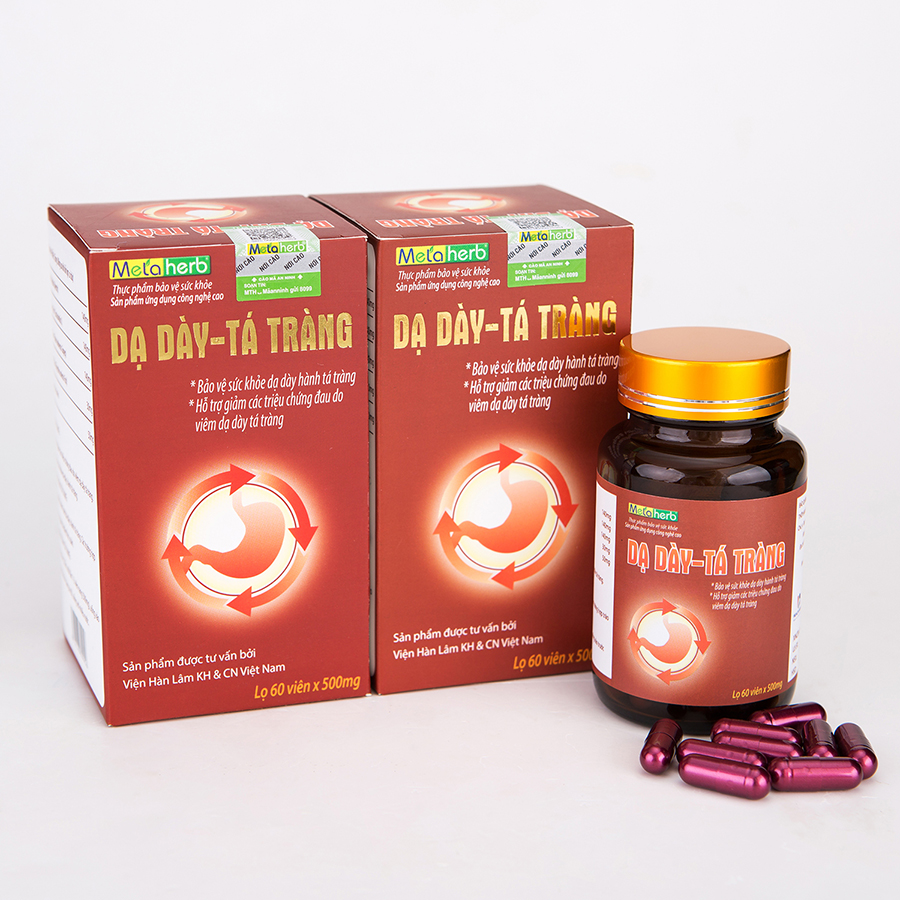 Combo 2 hộp Dạ dày tá tràng Metaherb