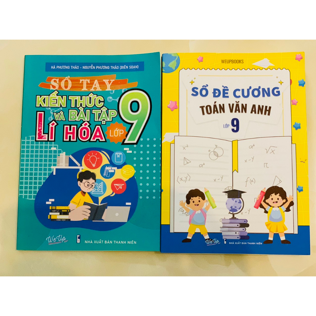 Sách - sổ tay đề cương 3 trong 1 toán văn anh lớp 9