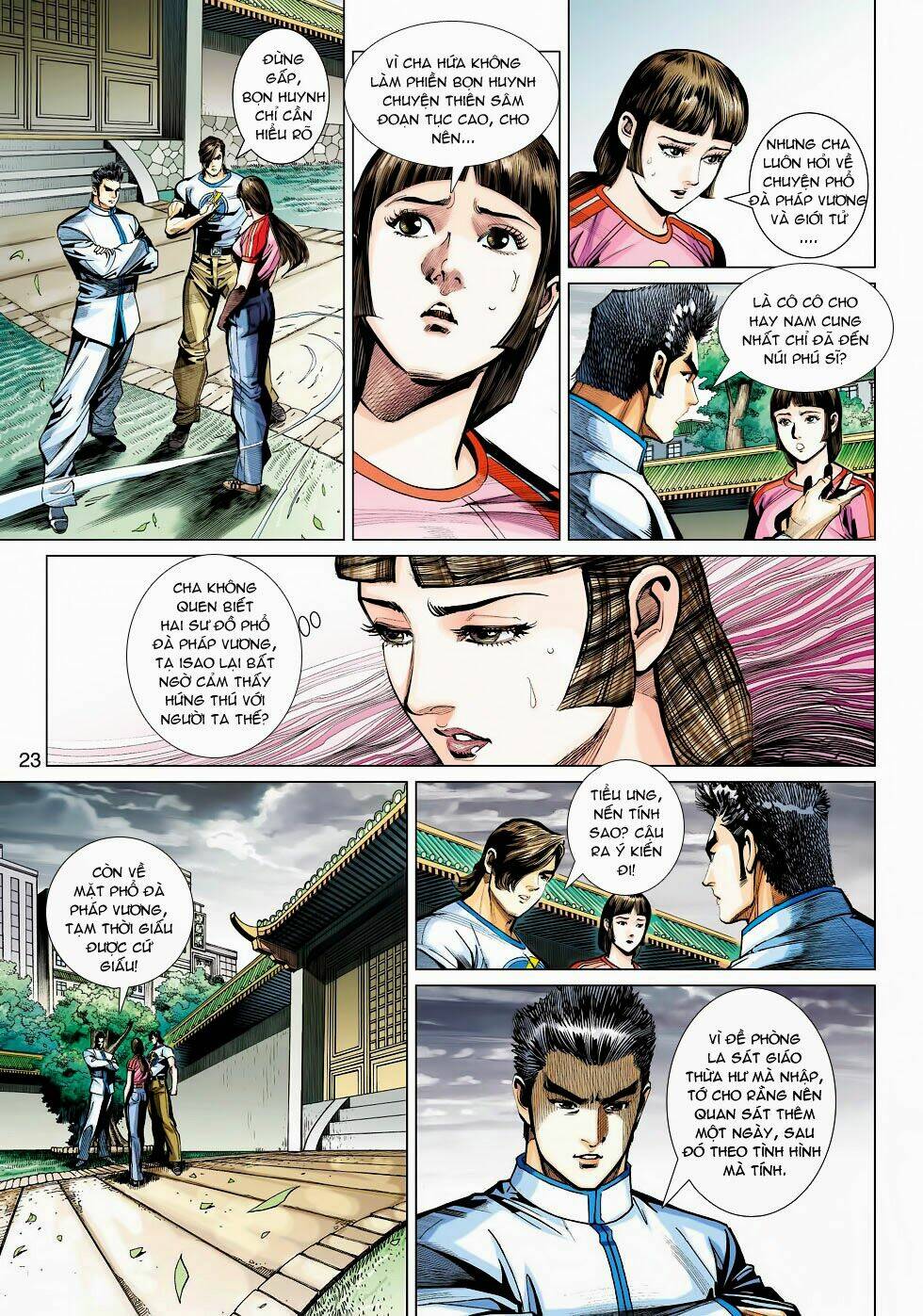 tân tác long hổ môn chapter 450 23