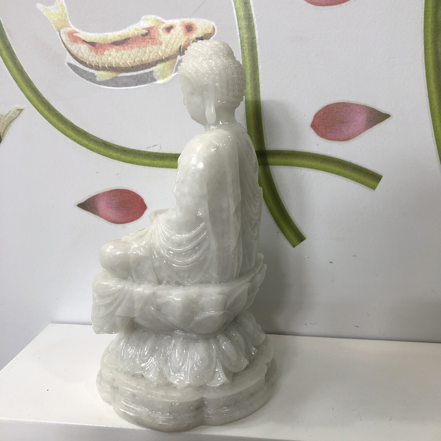 Tượng đá trang trí Phật thích ca - Cao 20cm - Đá non nước