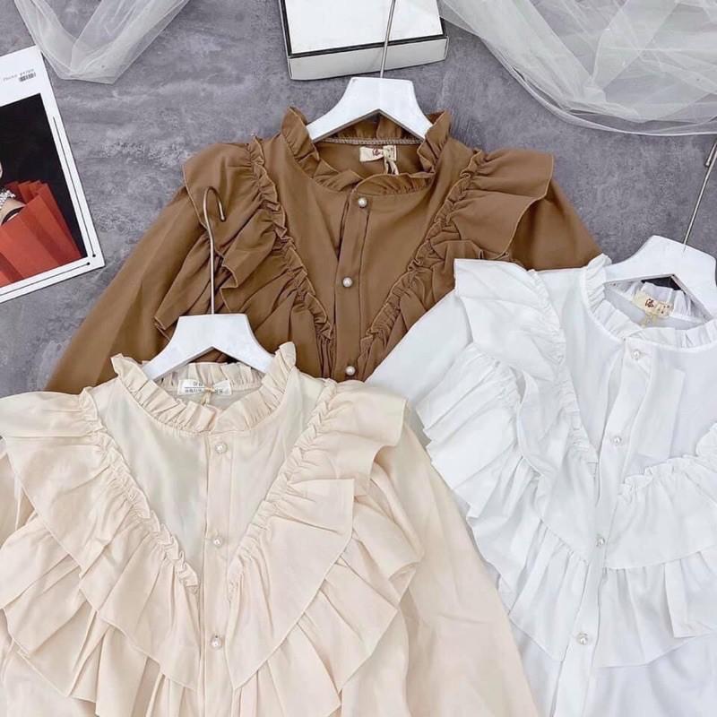 Áo sơ mi cúc ngọc