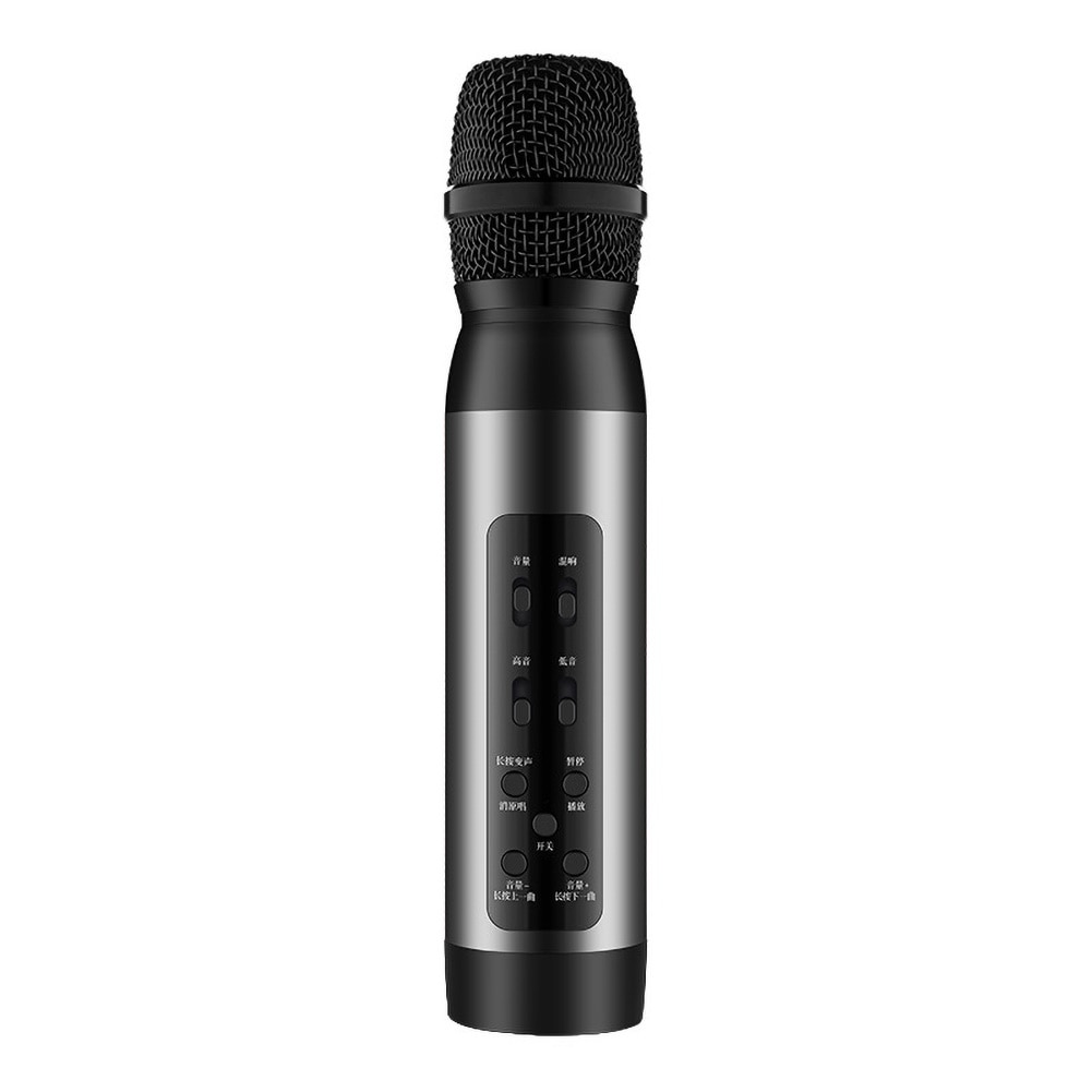 Micro Karaoke Cao Cấp Kèm Loa Bluetooth CV, Loa Kép Stereo, Âm Thanh Cực Đỉnh, Bắt Giọng Cực Tốt, Không Hú Rè, thay đổi giọng, điều chỉnh Bass, Tress - Hàng nhập khẩu