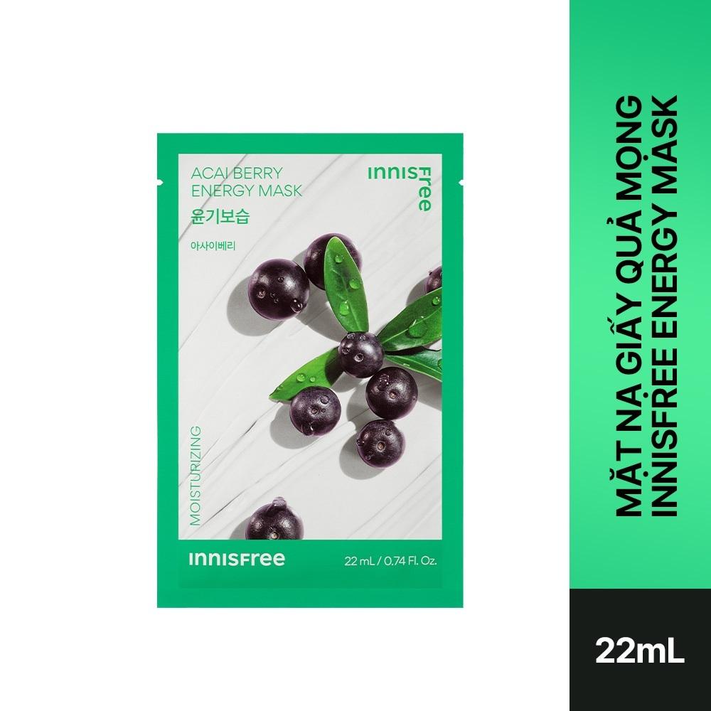 Mặt Nạ Innisfree Acai Berry Energy Mask 22ml