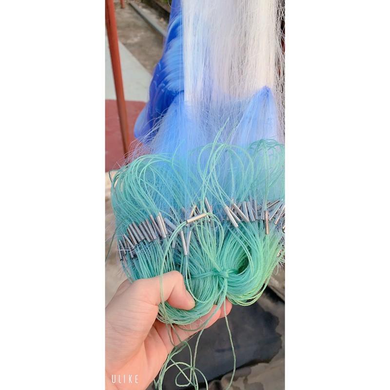 Lưới đánh cá 3 màn cao 1m50 dài 100m lưới 8phân