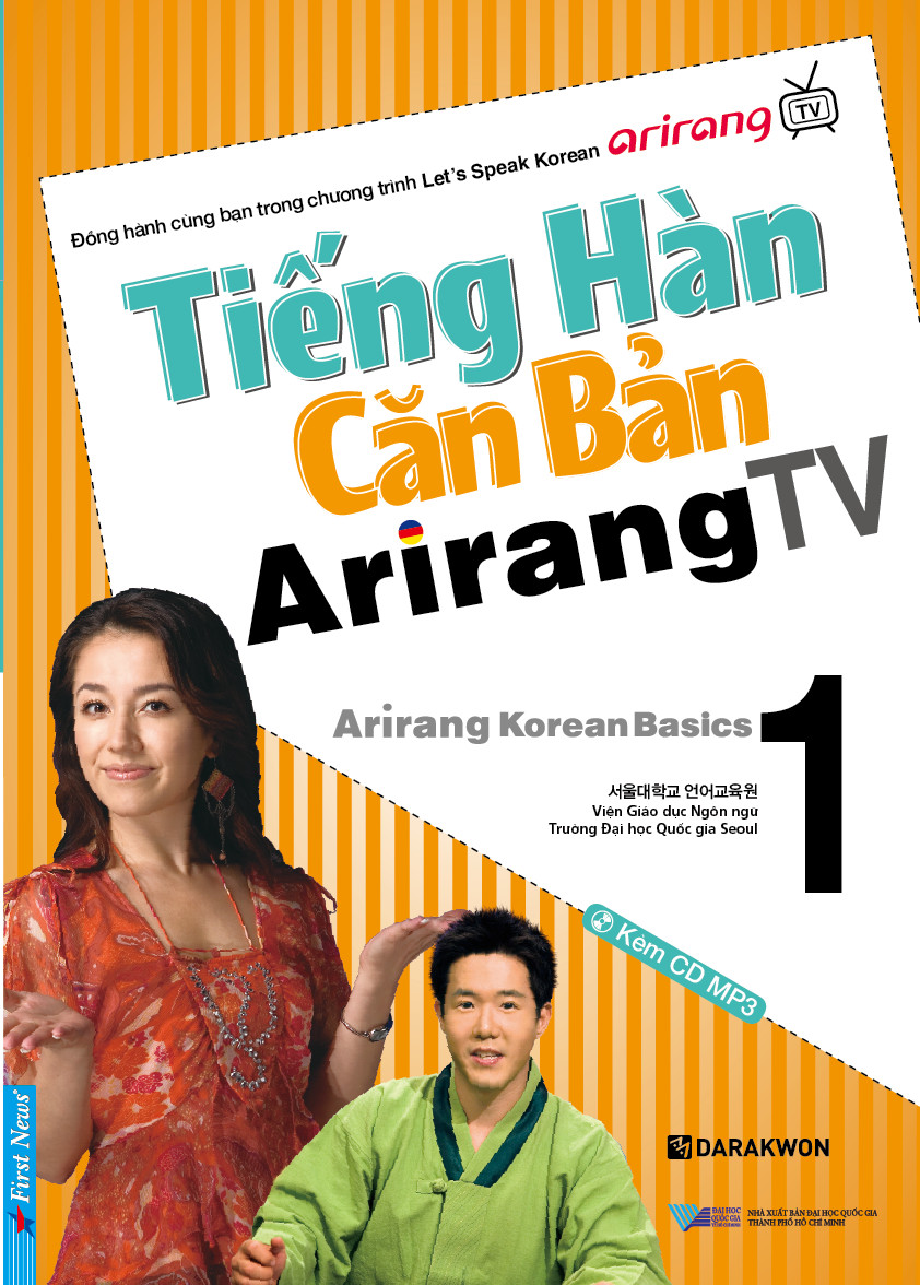 Bộ sách luyện giao tiếp tiếng hàn căn bản + CD