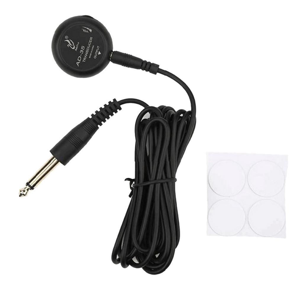 Piezo Guitar Pickup for Ukulele Violin Mandolin Acoustic Guitar Accessory