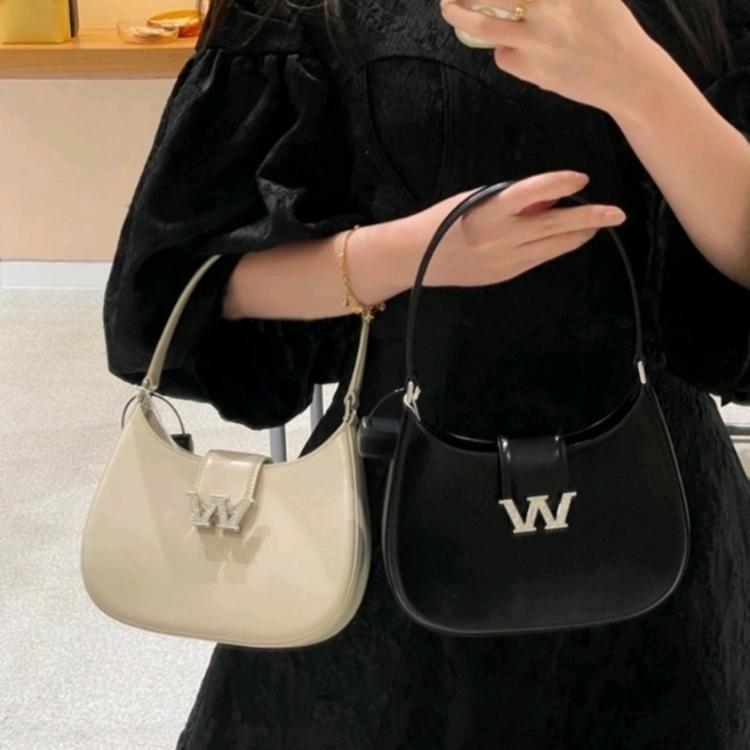 Túi kẹp nách, túi xách nữ đẹp da mềm khóa W nhỏ nhắn sang chảnh da mềm mịn đi chơi dự tiệc