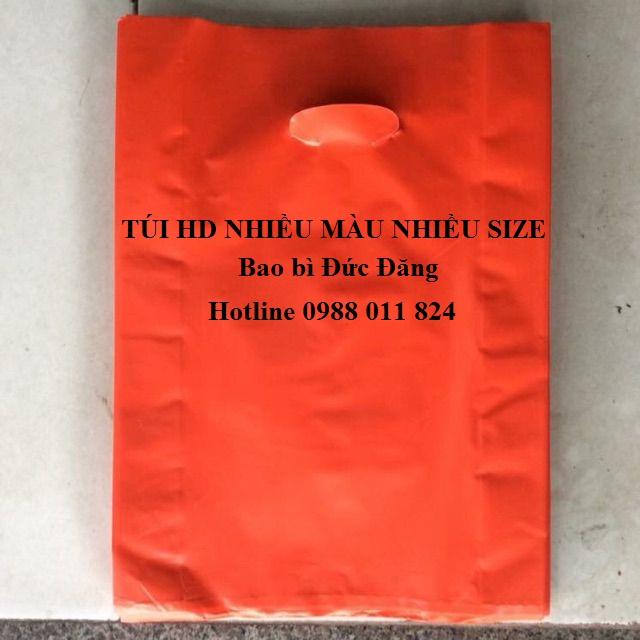 1kg túi shop đục lỗ hạt xoài các màu đựng mỹ phẩm, thời trang. Túi nilon bọc gói hàng