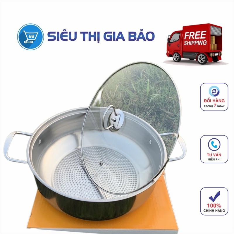 Nồi lẩu inox 304 đáy từ, Dùng trên mọi loại bếp