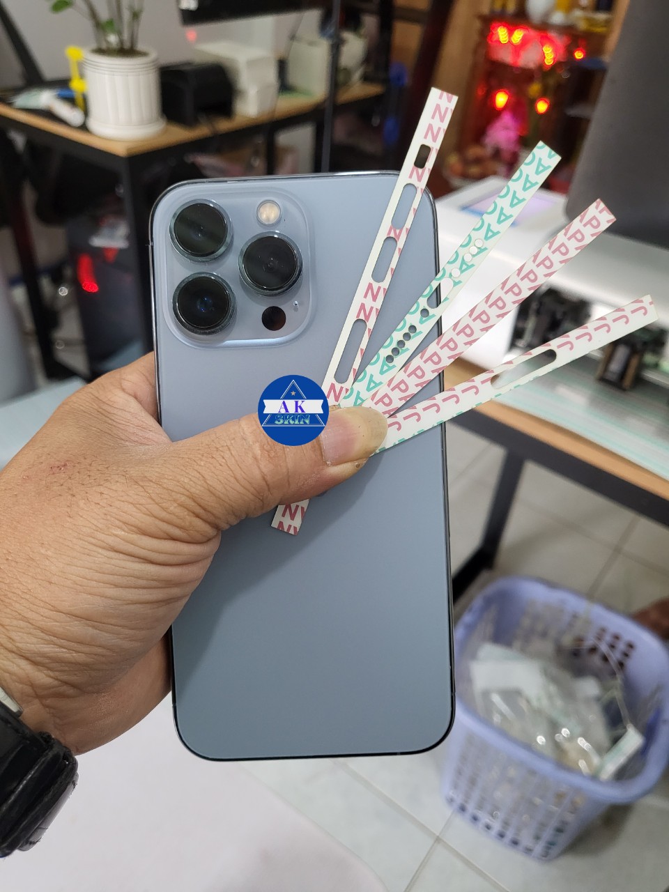 Bộ Dán viền PPF dành cho iP 12 đến 15 PRO MAX , miếng dán dán chuẩn từng chi tiết, full từng lỗ loa, bảo vệ viền máy t