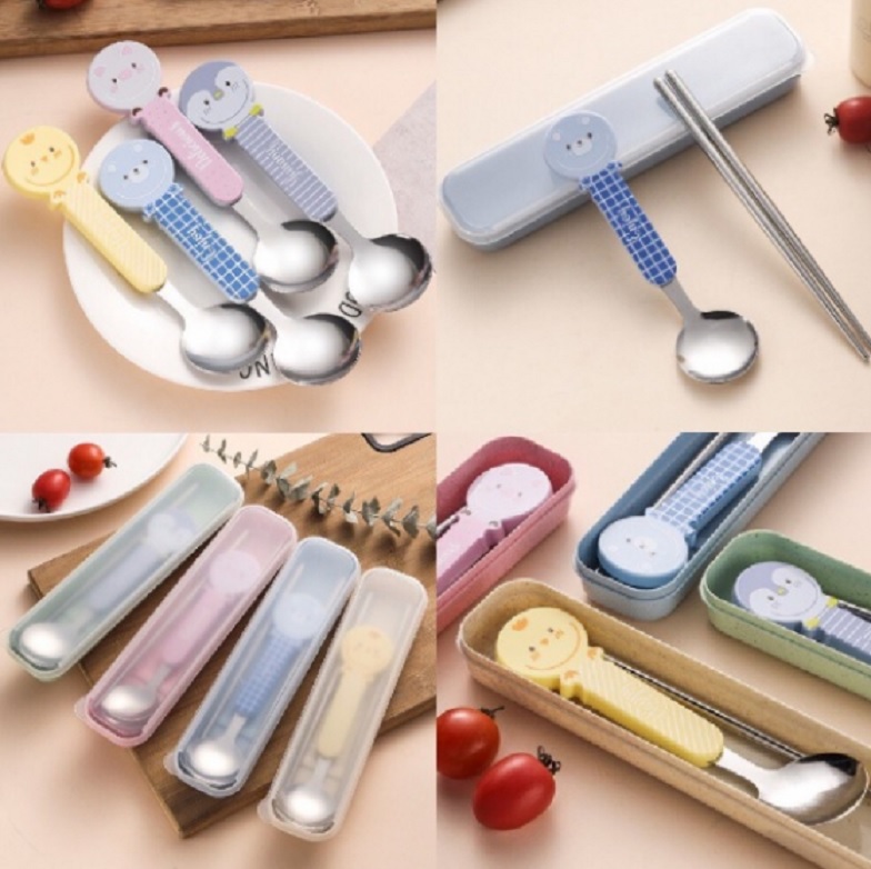 Bộ Thìa Đũa Muỗng Hình Thú Đáng Yêu