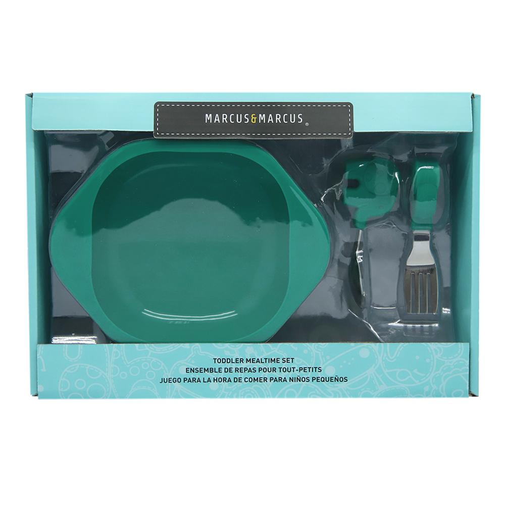 Bộ đồ dùng ăn dặm Toddler Marcus & Marcus, cho bé từ 18 tháng
