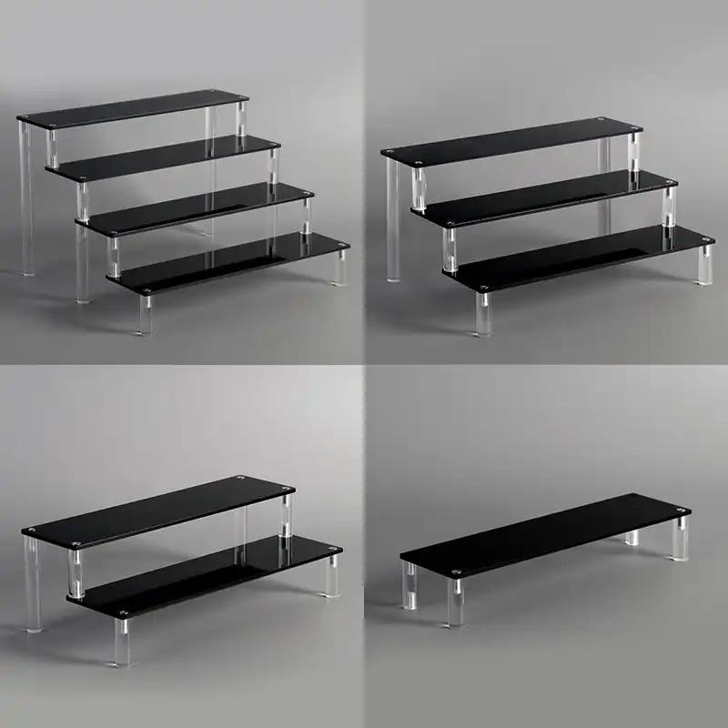 Acrylic Kệ mica trưng bày sản phẩm, mô hình, nước hoa, nước Sơn . - 5 tầng