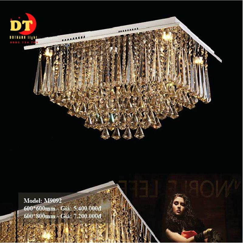 Đèn mâm vuông , chữ nhật ốp trần phale cao cấp hội trường HTLQ pl