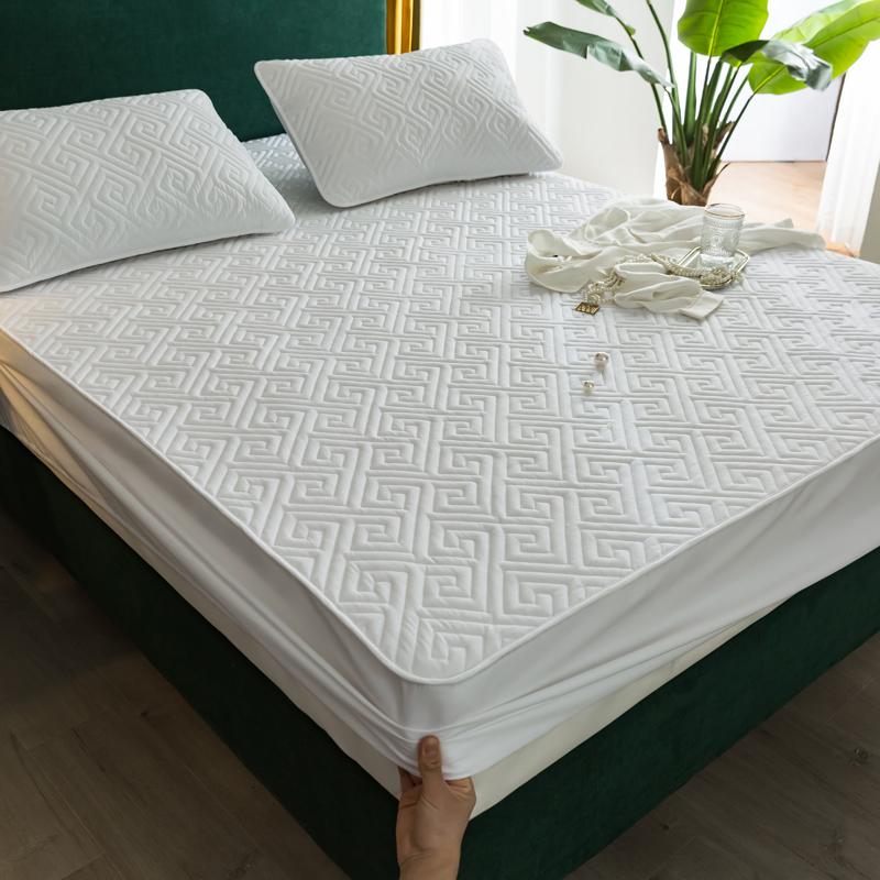 Chất Lượng Cao Mền Chần Gòn Bọc Nệm Màu Nệm Bao Da Bảo Vệ Chăn Ga Gối Đệm Mền Chần Gòn Tùy Chỉnh Kích Thước Miếng Lót Đệm