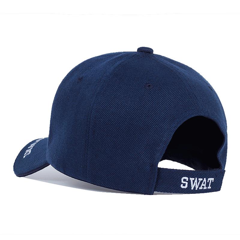 SWAT ARMY CAP MALE thêu đại bàng bóng chày đen Mũ nam Gorras Para Hombre Phụ nữ snapback Bone nam tính Cap Color: navy Size: Adjustable