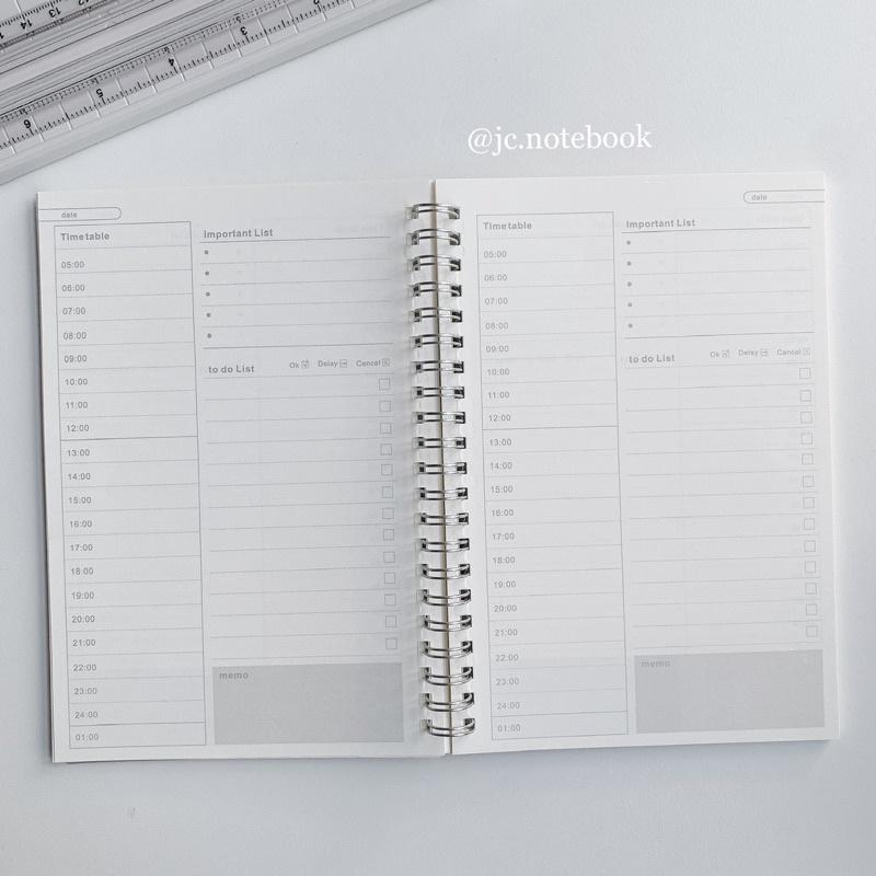 Value Stationery Box 2 - Combo Quà Tết gồm Planner sổ kế hoạch, giấy note, bút đen, sổ tay cao cấp