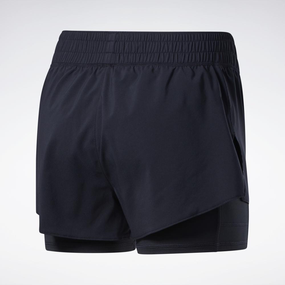 Quần Thể Thao Nữ Reebok Chạy Bộ WOR Run 2 in 1 Short GR9511