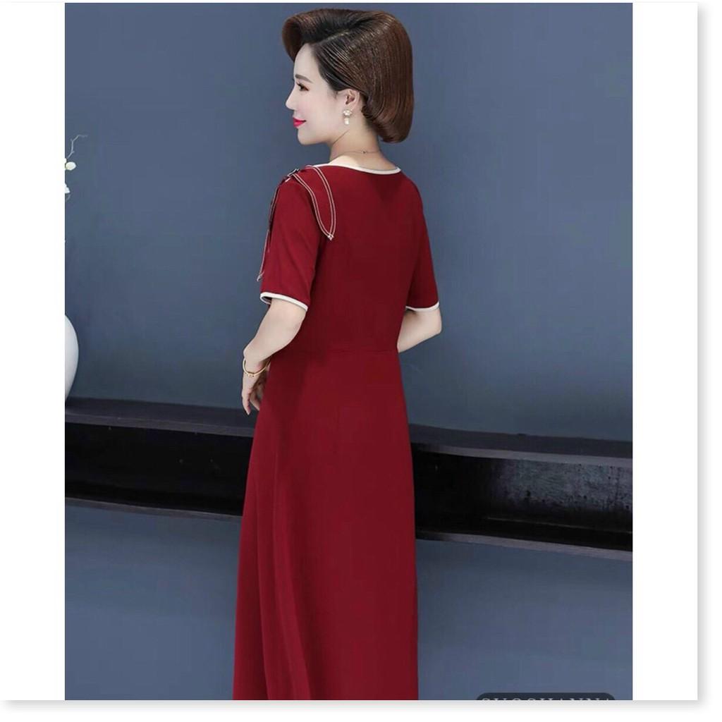 ĐẦM COTTON LẠNH SUÔNG VAI NƠ