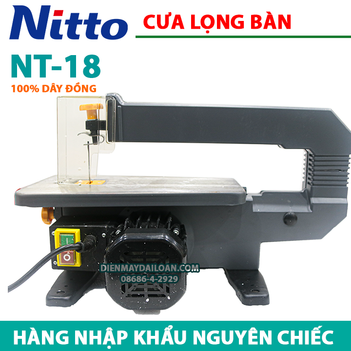 Máy cưa lọng bàn NITTO NT-18