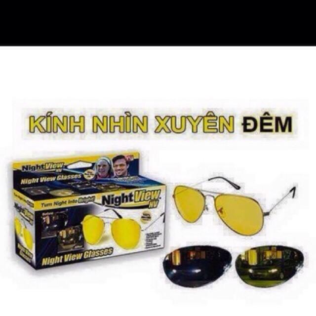 Kính mát đi đêm chống chói loá (k hộp)  Pmã NJ