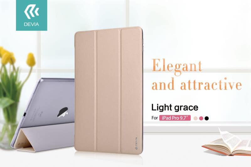 Bao da Devia Light grace dành cho apple ipad 9.7 inch - Hàng chính hãng