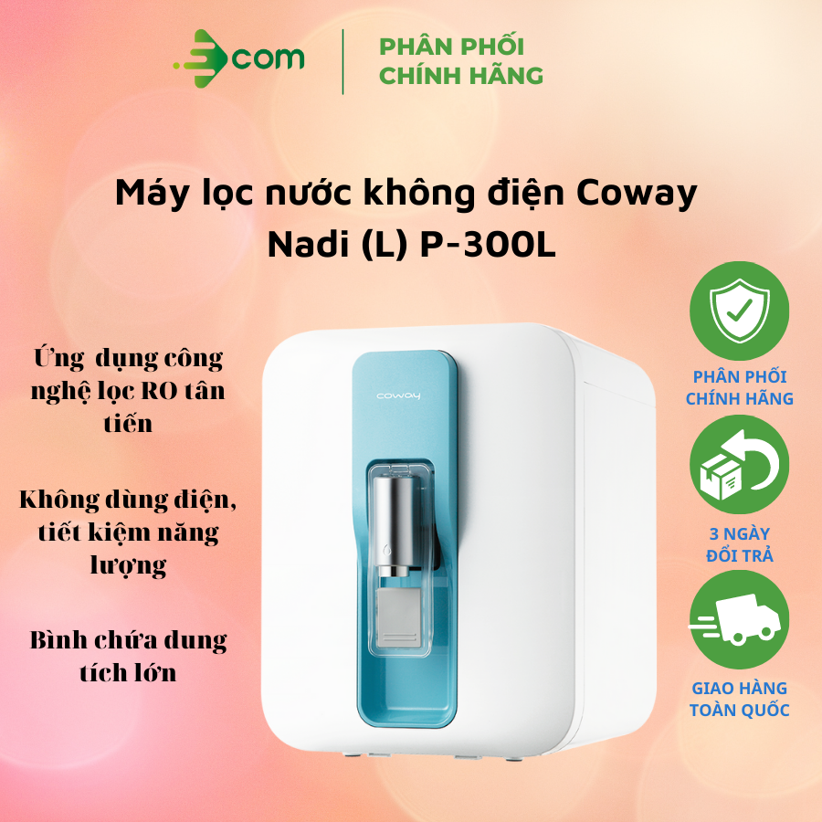 Máy lọc nước Coway P-300L (FINN) - Nhập Khẩu