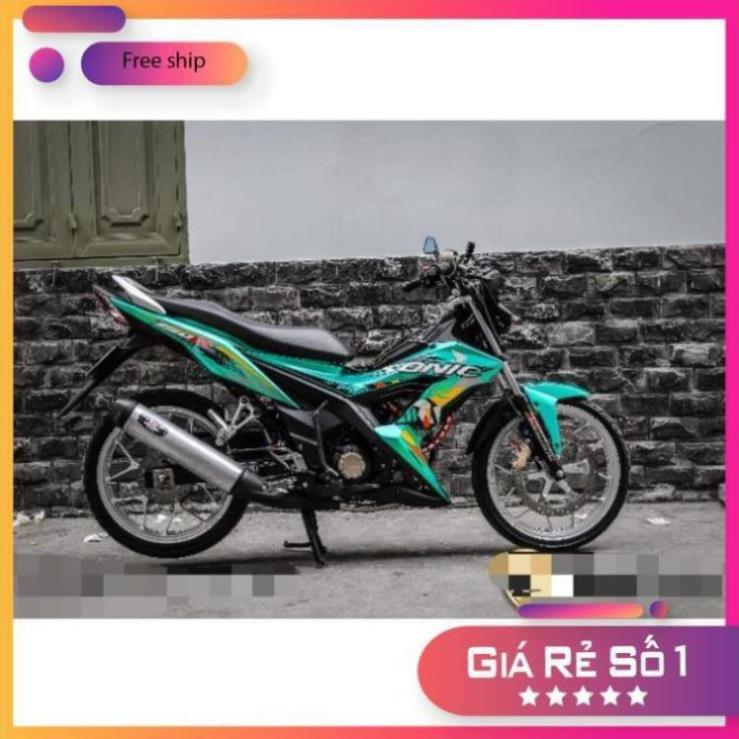 TEM RỜI SONIC 150 XANH