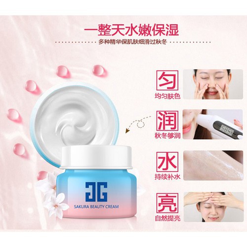 Kem Trị Nám Trắng Da Hoa Anh Đào Sakura Beauty Cream