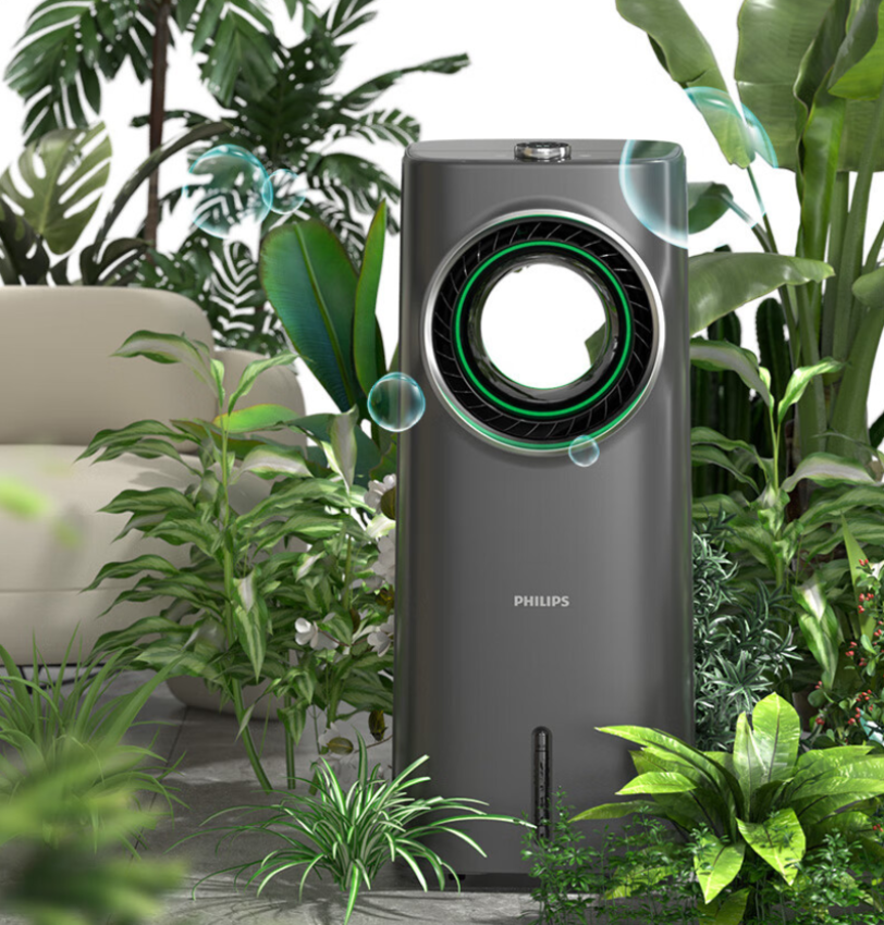 HÀNG CHÍNH HÃNG - Quạt không cánh lọc và khử khuẩn làm mát, phun sương tạo ẩm vào mùa hè. Kiêm máy sưởi ấm và tạo ẩm mùa đông, Serial 4000. Thương hiệu Hà Lan cao cấp Philips - ACR4248X
